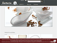 Tablet Screenshot of lineahoreca.com